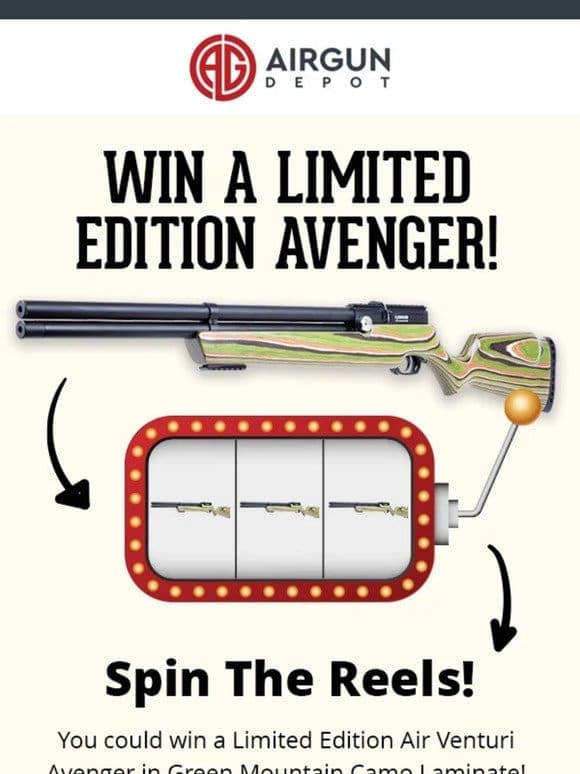 New Chance: Win a Limited Edition Avenger