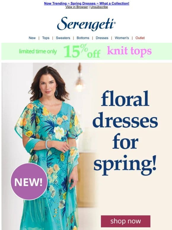 New Dresses For Spring ~ Pick Your Favorite & Shop Now!