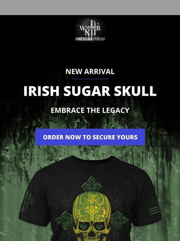 New Release: Irish Sugar Skull