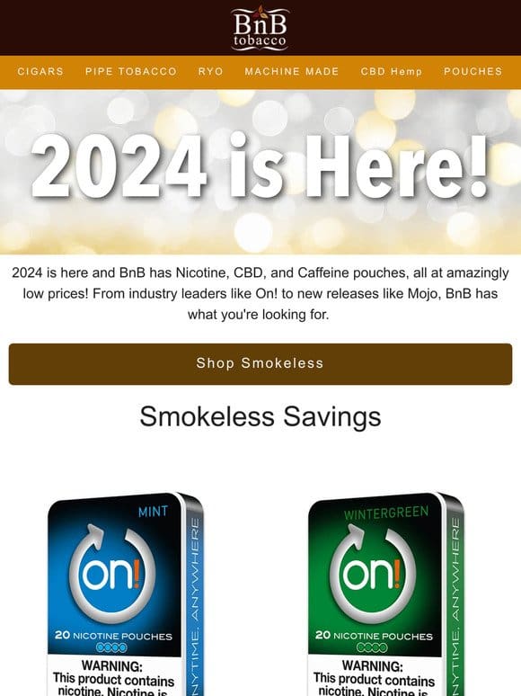 New Smokeless Savings