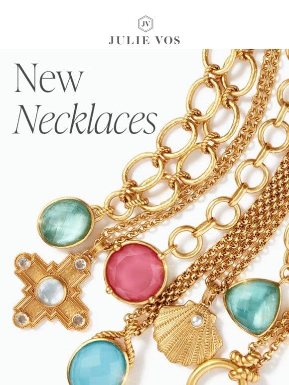 New Spring Necklaces