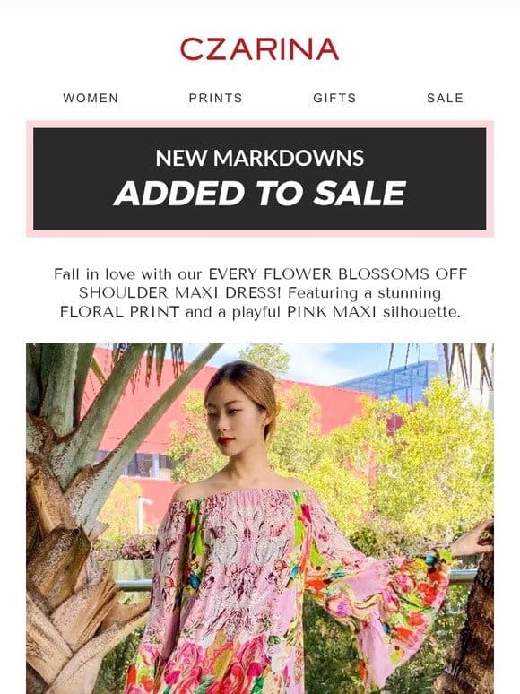 New Styles Added | New Markdowns
