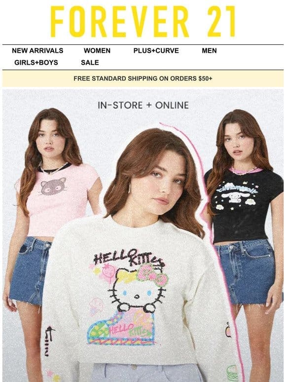 New Styles   Hello Kitty & Friends