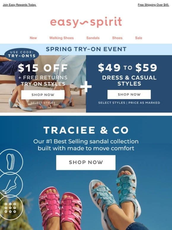 New Traciee & Co. Slip-on Sandals Back for Spring