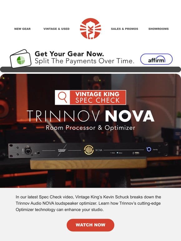 New Trinnov NOVA Spec Check Video