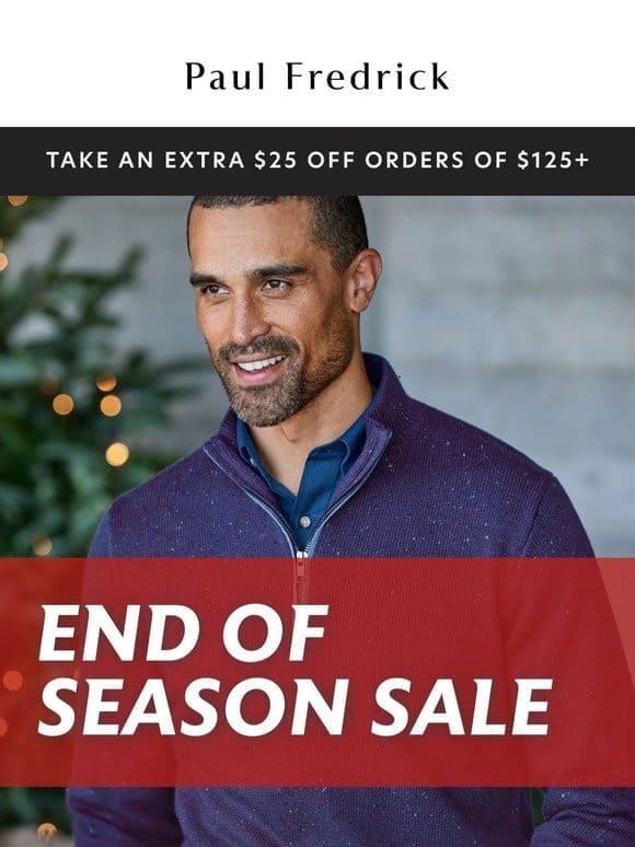 New markdowns: shirts， sweaters & more