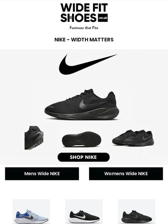 Nike – 4E – Comfort