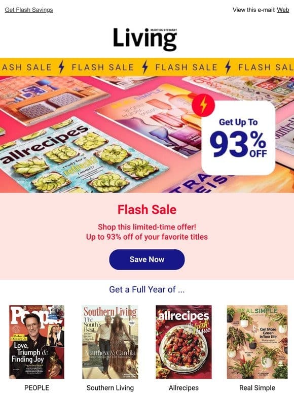 (Notification!) Your Flash Sale Savings Are Here