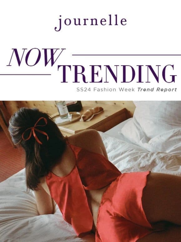 Now Trending From Fashion Week