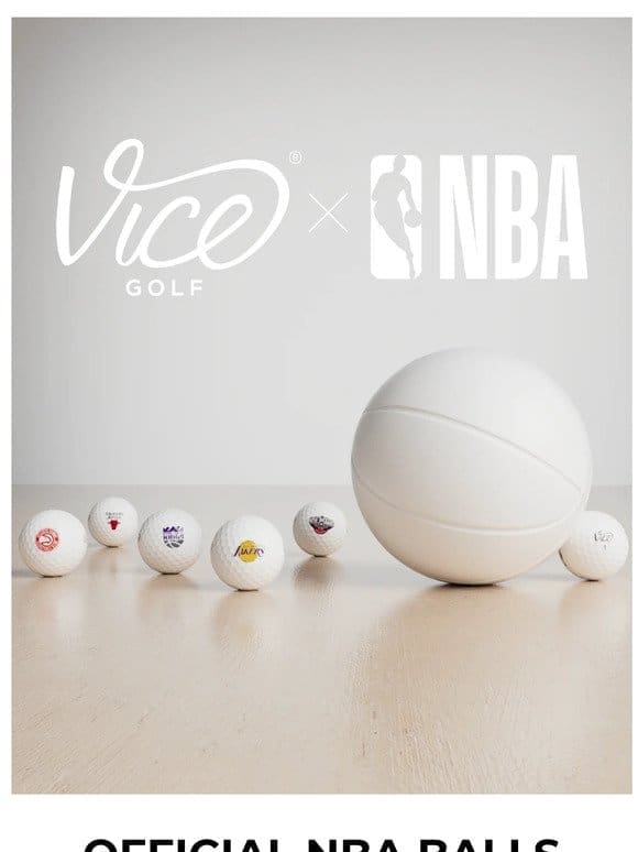 Official NBA Golf Balls