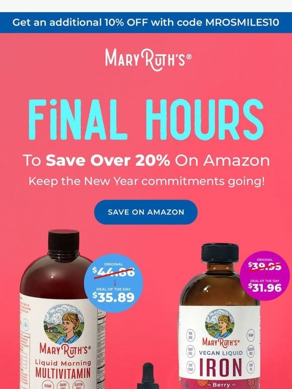 Only a few hours left to save