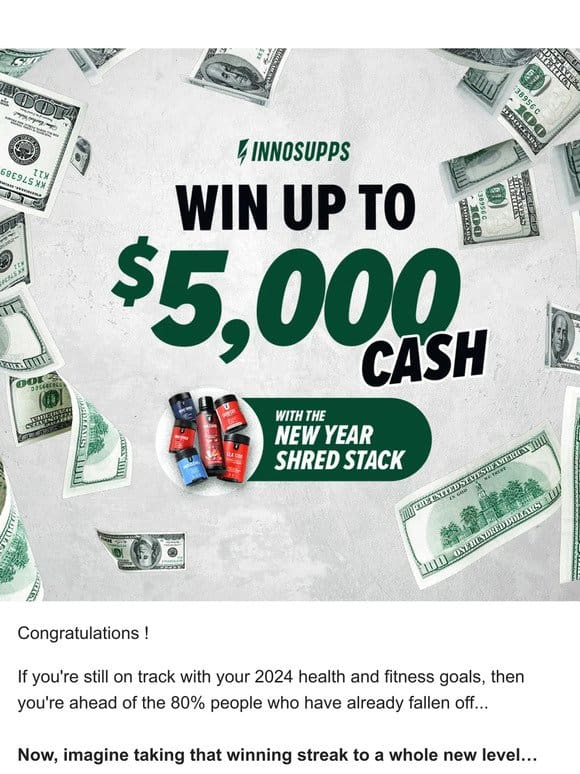 Open for a Chance to Win $5k!