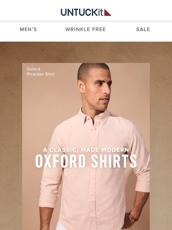Our Modern Take on Classic Oxford Shirts