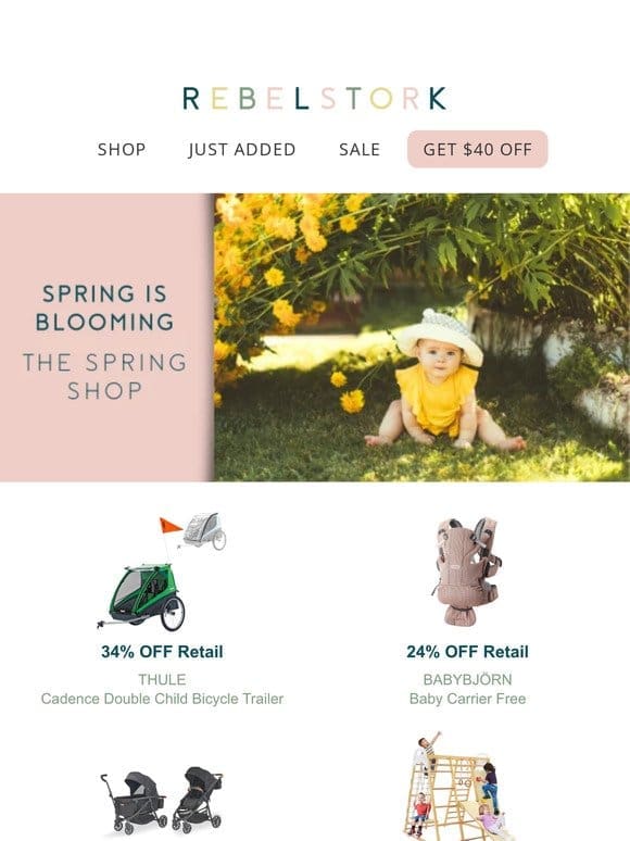 Our Spring Shop is Blooming