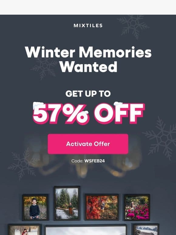 Our Winter Sale Is