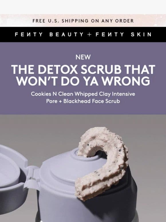 Our award-winning face mask， now a scrub