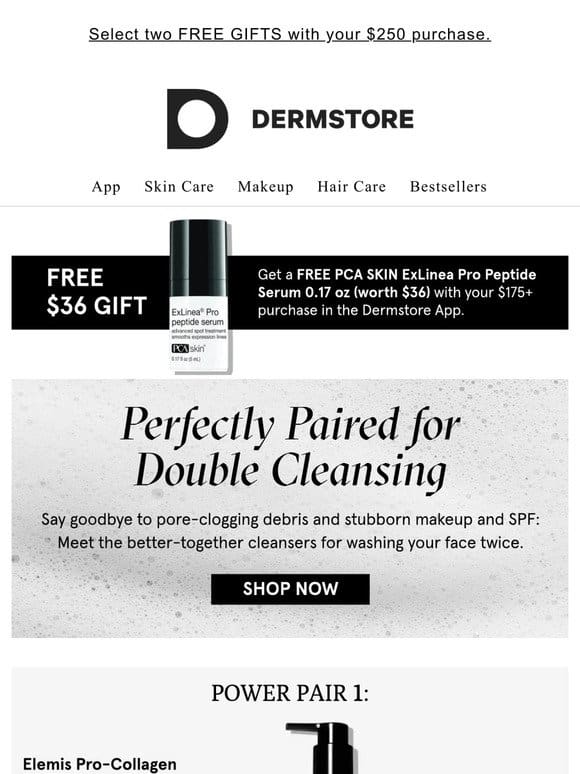 Our top 3 double cleansing power pairs