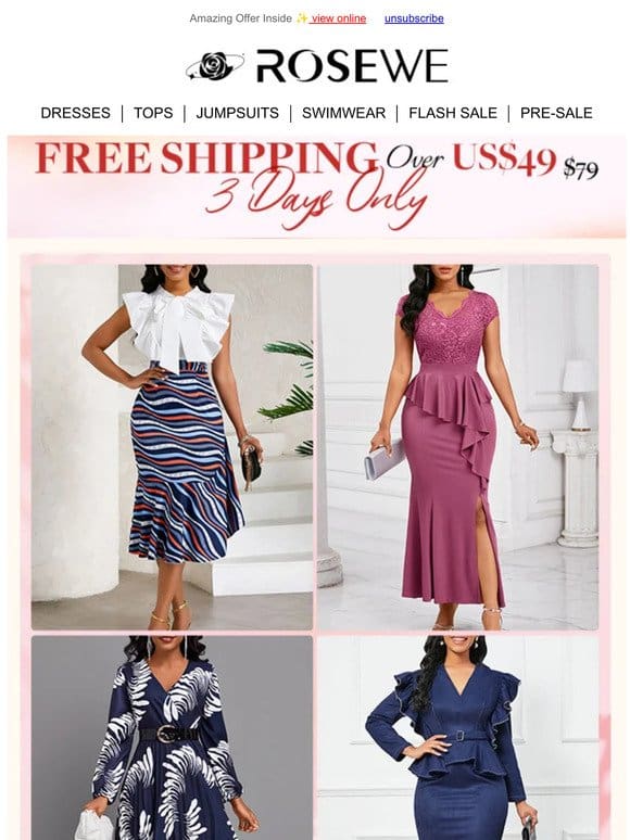 PEPLUM DRESSES: 4TH FREE + MORE DETAILS!
