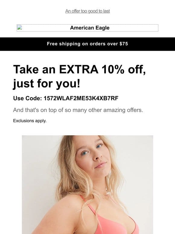 PRICE DROP! On sale + an EXTRA 10% off your faves