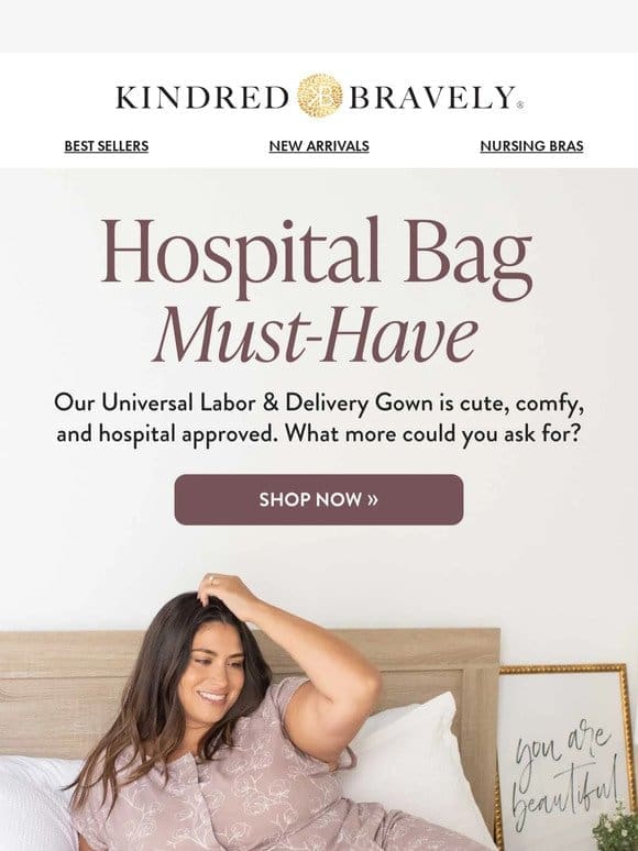 Packing your hospital bag? Start here!