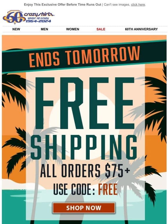 Paradise Is Calling   FREE Shipping Ends TOMORROW!