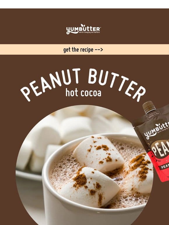 Peanut Butter Hot Cocoa☕