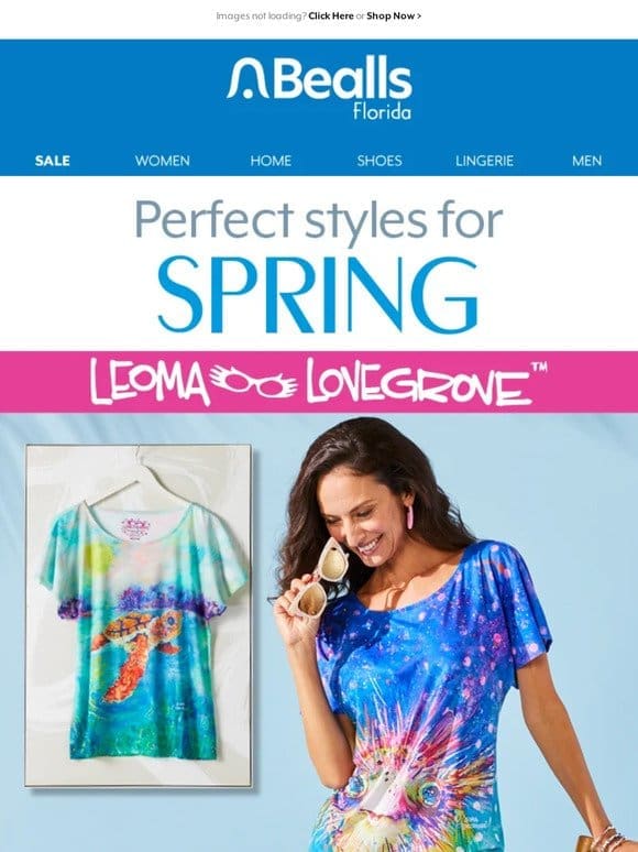 Perfect spring styles， and they’re on SALE!