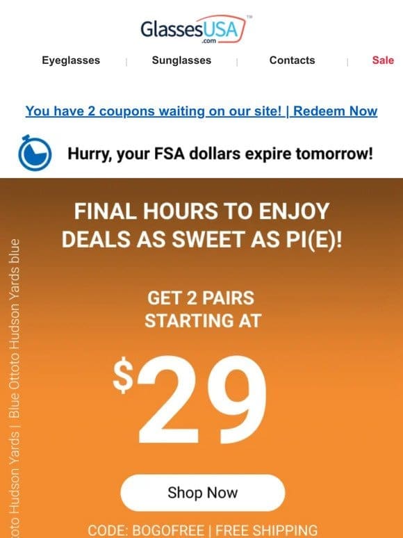 Pi Day Sale π  Deals end at midnight!