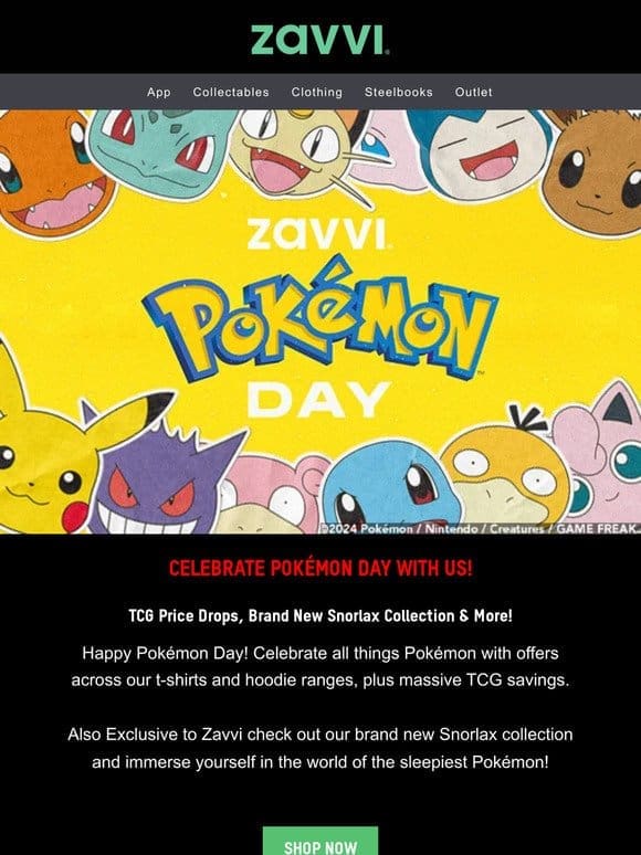 Pokémon Day! Celebrate with us…..