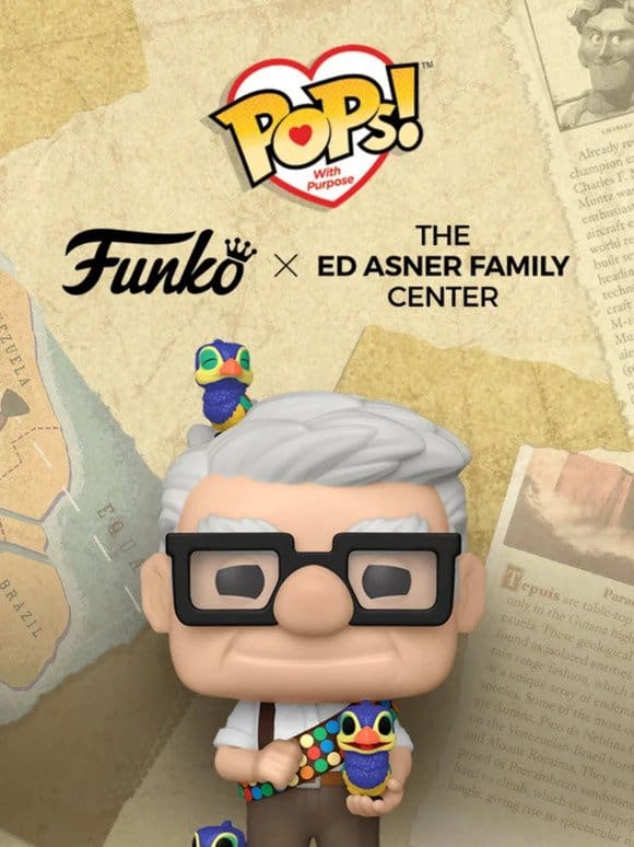 Pops! With Purpose – Disney and Pixar’s Up