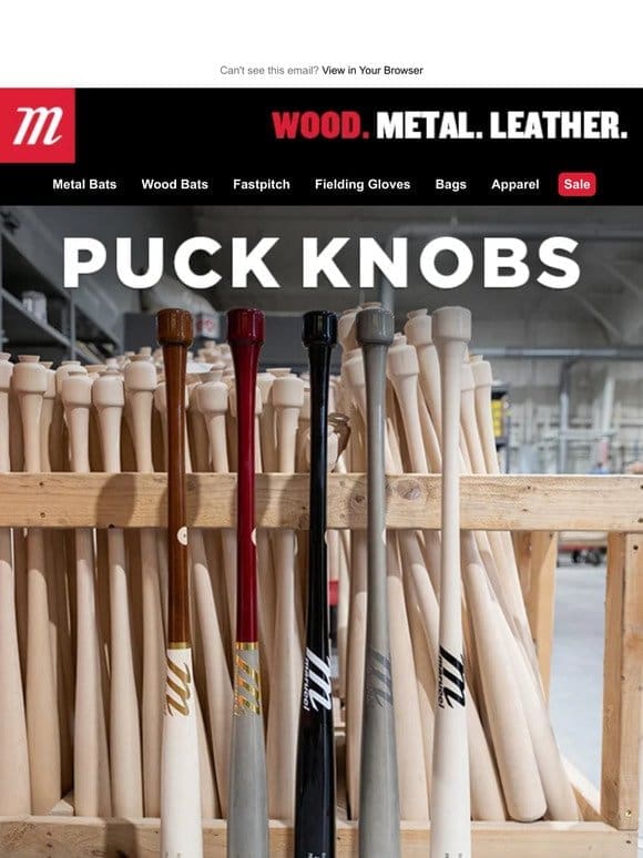 Puck Knobs: For the Power Batters Crave