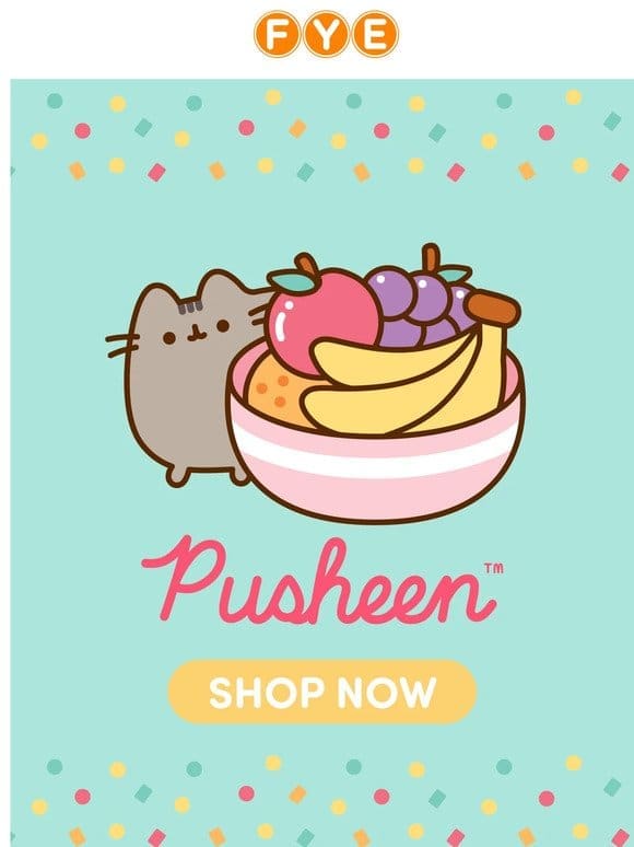 Pusheen Enjoys the Sweet Side of Life!