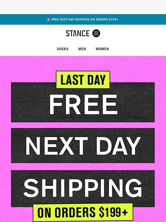 Qualify For Free Next Day Shipping!