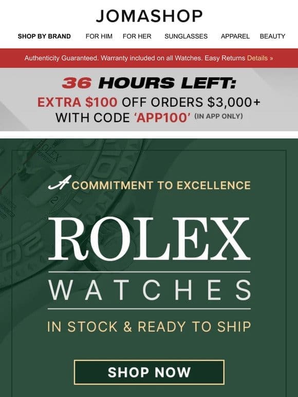 ROLEX WATCHES: A Commitment To Excellence