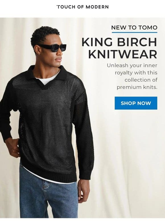 Ready to Rule the Cozy Realm? 60% Off on Knits Fit for Royalty