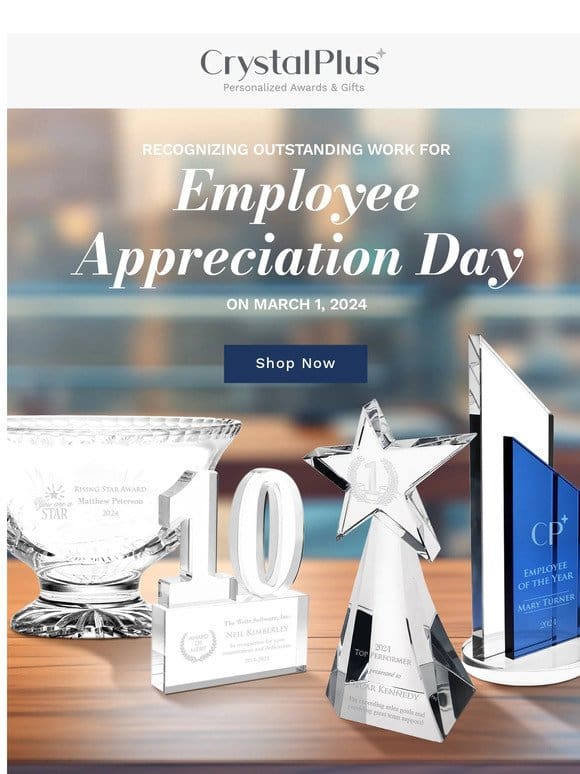 Recognize Outstanding Work For Employee Appreciation Day!
