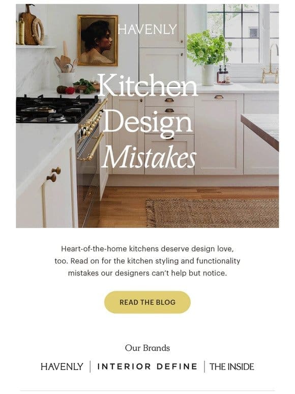 “Red flag” kitchen design mistakes