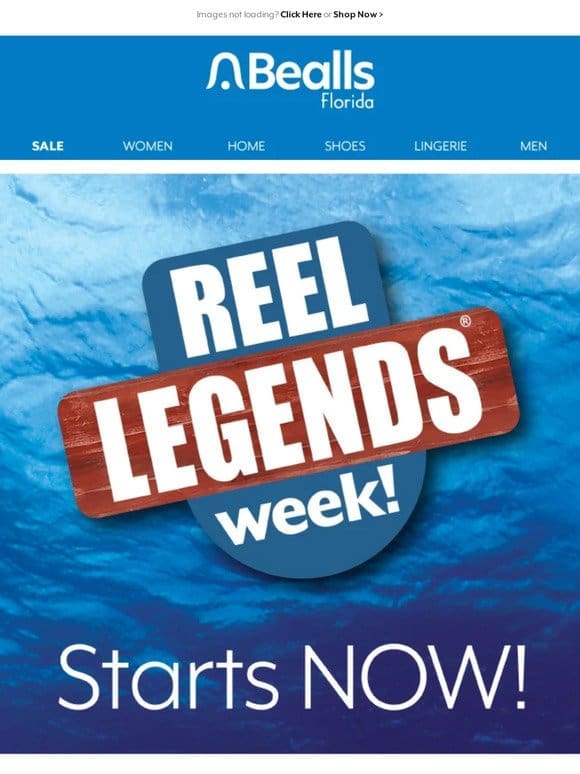 Reel Legends Week starts NOW!