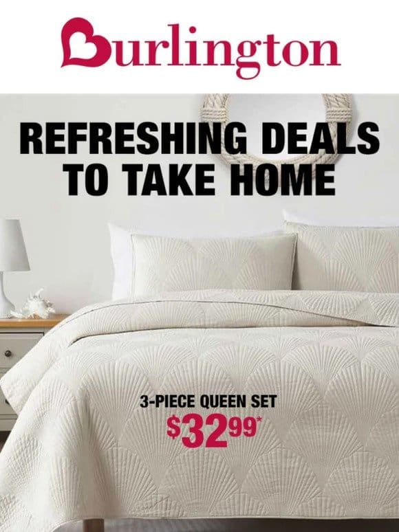 Refresh your home starting at $19.99