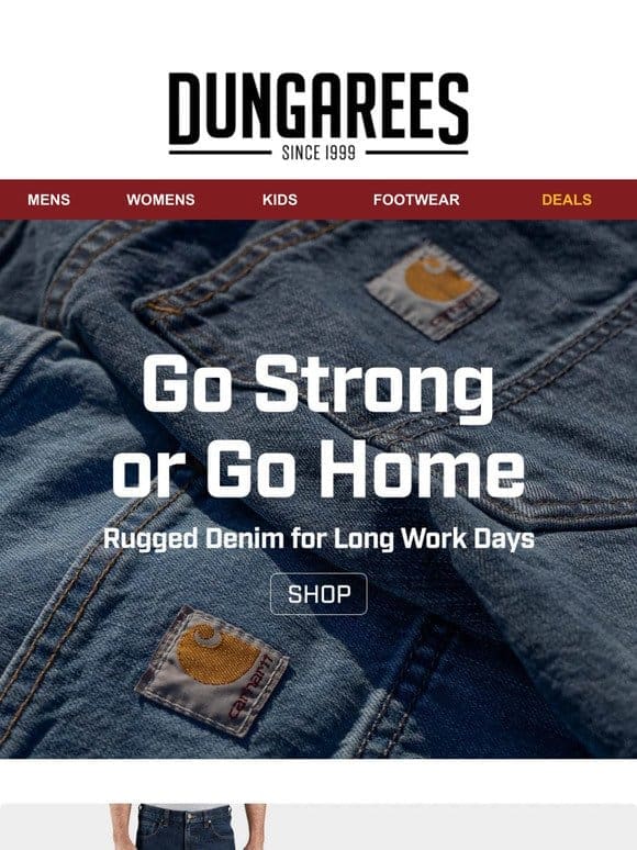Rugged & Reliable Jeans from Carhartt