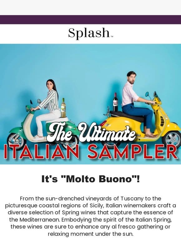 SELLING FAST: The Spring in Italy 15-Pack!