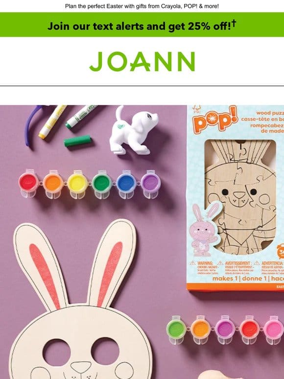 Save up to HALF OFF Easter gifts for the kids!