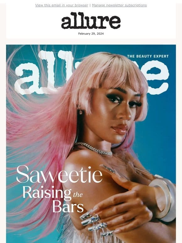 Saweetie Is Our March Cover Star