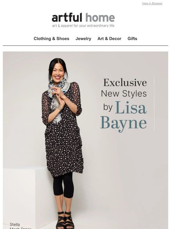 See What’s New by Lisa Bayne
