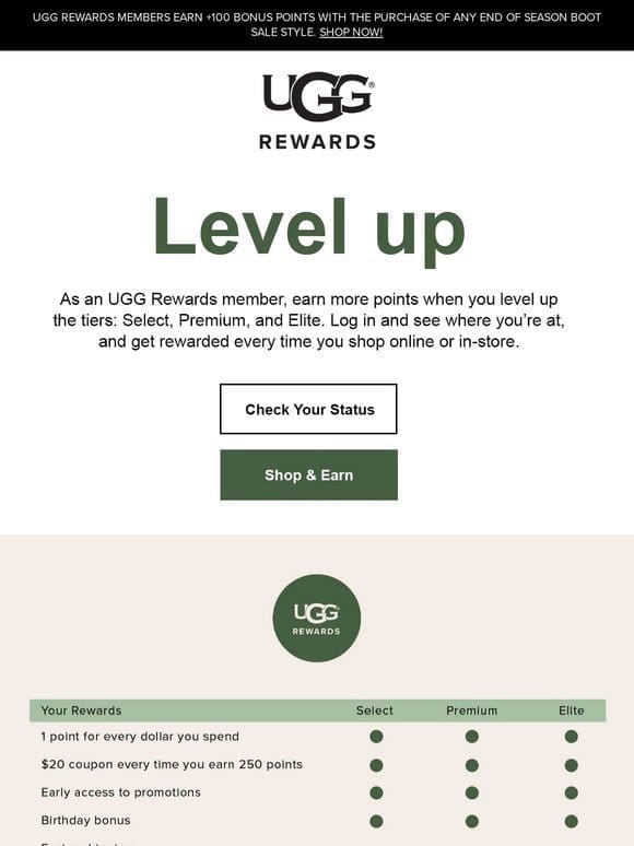 See what your member rewards are