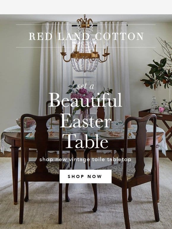 Set A Beautiful Easter Table!