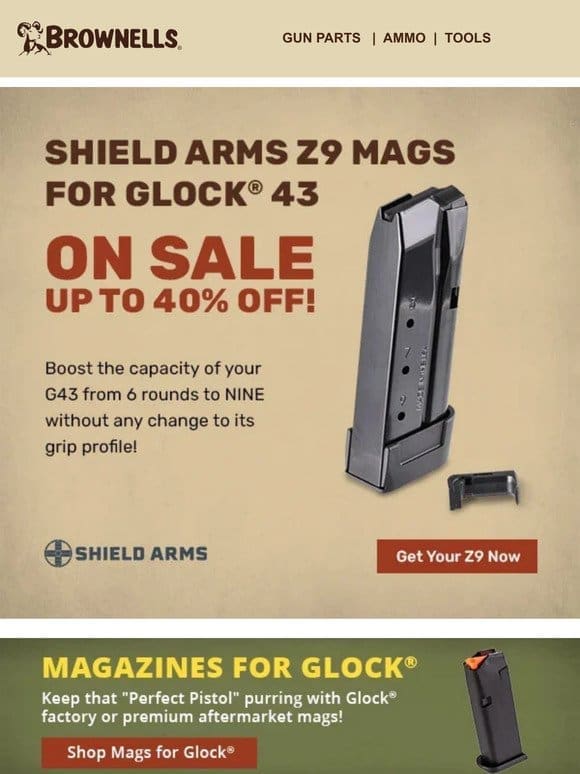 Shop IN-STOCK mags NOW & have some spares!