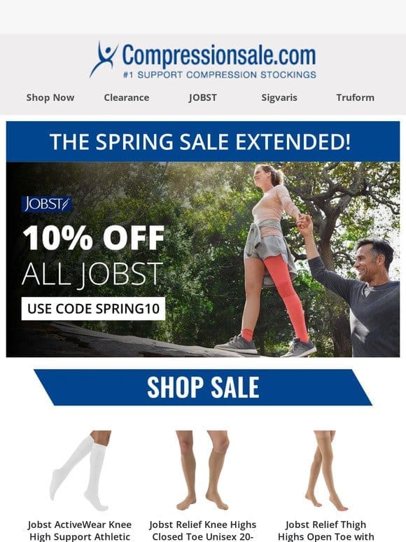 Shop Jobst & Save 10%