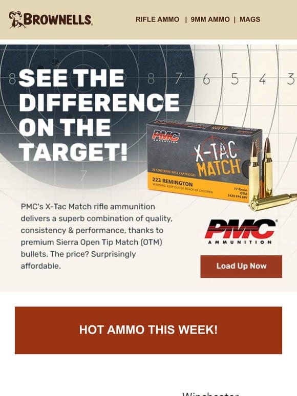 Shop X-Tac Match – The difference is the bullet!