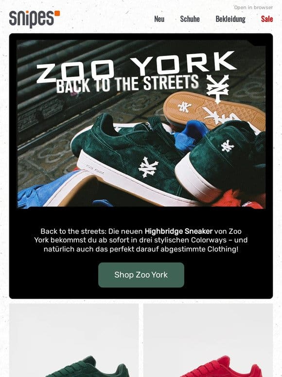 Shop now: Highbridge Sneaker von Zoo York!
